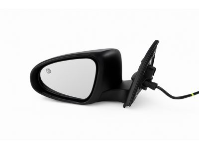 Toyota 87940-02F30-B0 Mirror Assembly, Outer Rear View, Driver Side, Silver