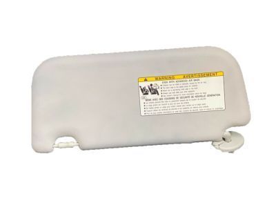 Toyota 74310-47360-B0 Sunvisor, Gray, Passenger Side