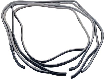 Toyota 68141-60040 Run, Front Door Glass, Passenger Side