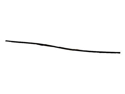 Toyota 75556-12150 Moulding,  Roof Drip Side Finish,  Center LH