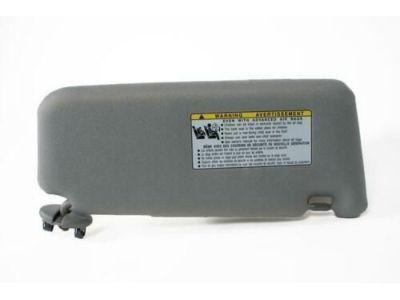 Toyota 74320-33E80-B0 Sunvisor, Gray, Driver Side