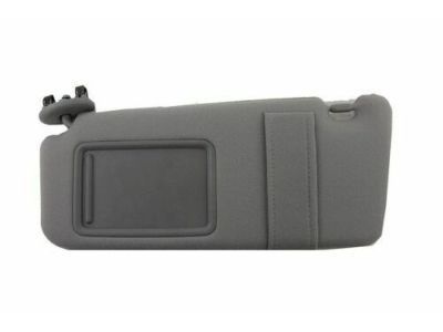 Toyota 74320-33E80-B0 Sunvisor, Gray, Driver Side