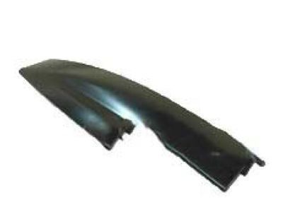 Toyota 63493-60100-C0 Rear Cover, Black, Passenger Side