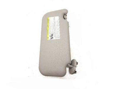 Toyota 74320-52810-B0 Sunvisor, Gray, Driver Side