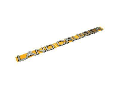 Toyota 75443-60040 Nameplate, Rear