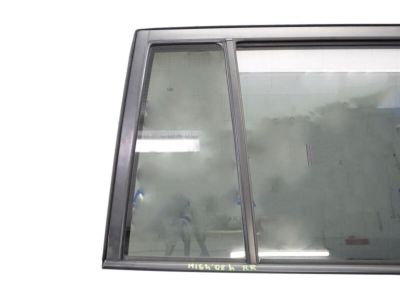 Toyota 68123-48090 Glass,  Rear Door Quarter Window,  RH