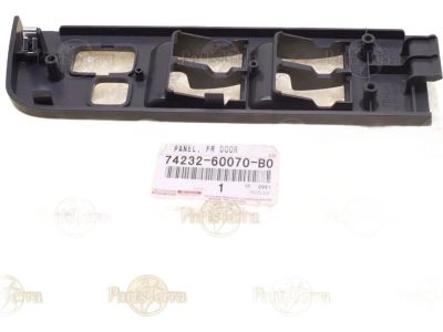 Toyota 74232-60010-03 Panel, Front Armrest Base, Upper Driver Side