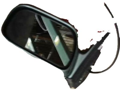 Toyota 87940-07030-C0 Mirror Assembly, Outer Rear View, Driver Side, Black