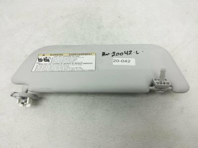 Toyota 74320-47480-B0 Sunvisor, Gray, Driver Side
