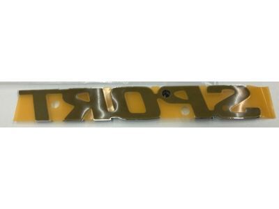 Toyota 75328-42020 Nameplate, Driver Side