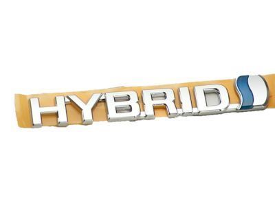 Toyota 75374-47010 Emblem,  Side Panel