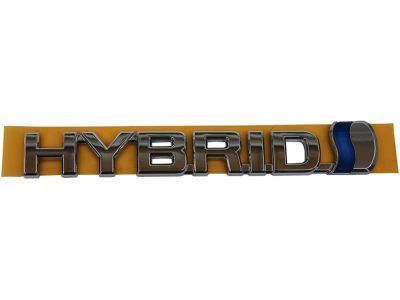 Toyota 75374-47010 Emblem,  Side Panel
