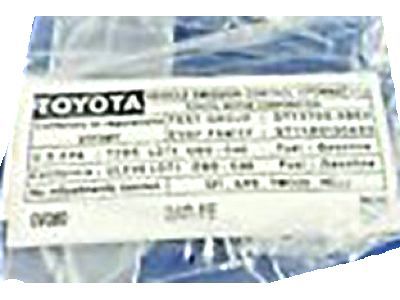 Toyota 11298-37320 Emission Label