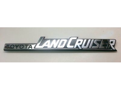 Toyota 75370-90A00 Plate, Quarter Panel Or Side Panel Name (Model Mark)