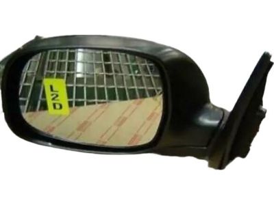 Toyota 87940-0C070-C0 Mirror Assembly, Outer Rear View, Driver Side, Black