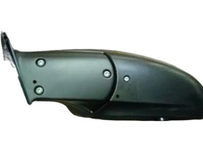 Toyota 87940-0C070-C0 Mirror Assembly, Outer Rear View, Driver Side, Black