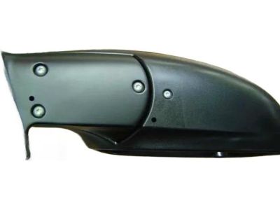 Toyota 87940-0C070-C0 Mirror Assembly, Outer Rear View, Driver Side, Black