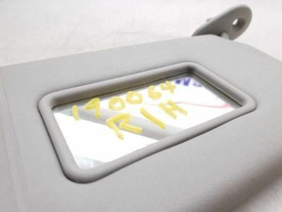Toyota 74310-02B40-B0 Sunvisor, Gray, Passenger Side