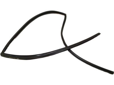 Toyota 68142-01030 Run, Rear Door Glass, Passenger Side