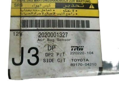 Toyota 89170-04210 SDM Module