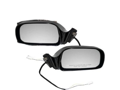 87940-AA060-C0 Toyota Mirror Assembly, Outer Rear View, Driver Side, Black Product Photo 3 of 6