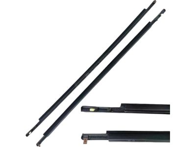 Toyota 68161-35072 Weatherstrip Assembly, Front Door Glass, Outer Side