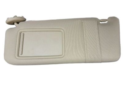 Toyota 74320-33E80-E0 Sunvisor, Brown, Driver Side