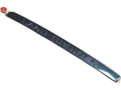 Toyota 75441-60500-G1 Plate, Back Door Name, Dark Green