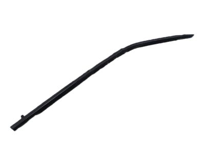 Toyota 75730-F4010 Belt Molding, Black, Passenger Side