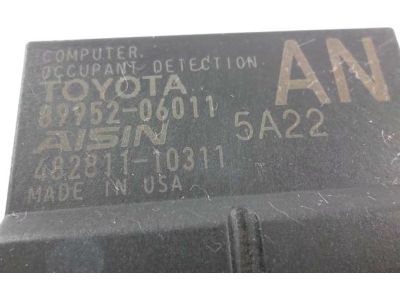 Toyota 89952-06010 Computer, Occupant Detection