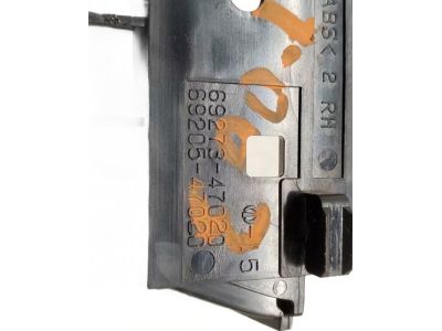 Toyota 69205-47020-C0 Handle Sub-Assembly, Front Door Inside, Passenger Side