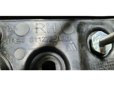 Toyota 87910-0E500 Mirror Assembly, Outer Rear View, Passenger Side