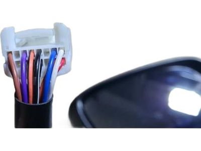 Toyota 87910-0E500 Mirror Assembly, Outer Rear View, Passenger Side