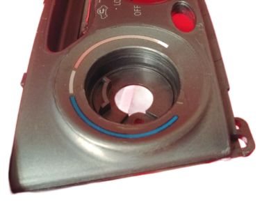 Toyota 55519-20340 Plate,  Heater Control Name