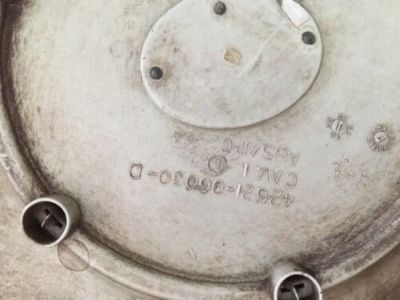 Toyota 42621-06030 Cap, Wheel