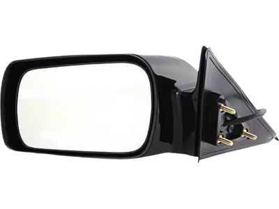 Toyota 87940-AC011-C0 Mirror Assembly, Outer Rear View, Driver Side, Black