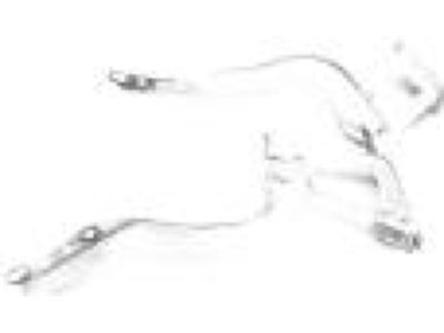 Toyota 53410-48200 Hinge Assembly, Hood, Passenger Side