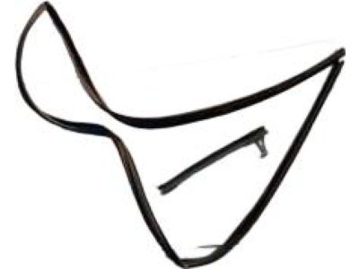 Toyota 68141-42090 Run, Front Door Glass, Passenger Side