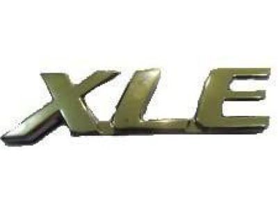 Toyota 75443-08030 Nameplate, Chrome, Rear