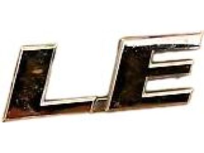 Toyota 75443-42040 Plate, Back Door Name