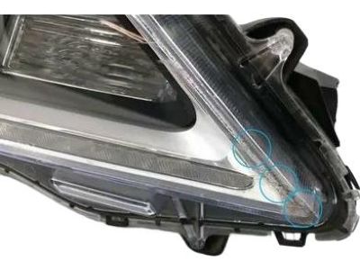 Toyota 81110-08080 Headlamp Assembly, Passenger Side