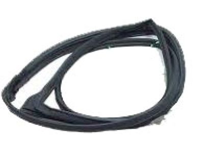 Toyota 67872-33060 Weatherstrip, Rear Door, Driver Side