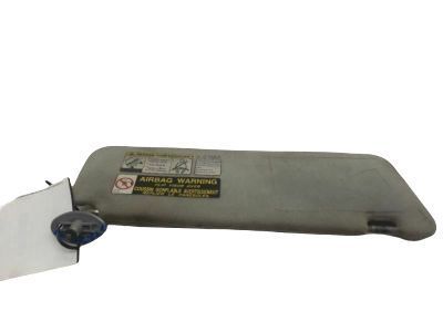 Toyota 74320-35560-B0 Sunvisor, Driver Side GREY