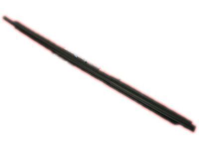 Toyota 68163-0C030 Weatherstrip,  Rear Door Glass,  Outer RH