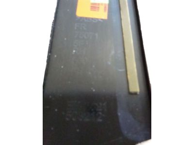 Toyota 75075-F4020 Moulding Sub-Assy,  Rear Door,  Outside RH