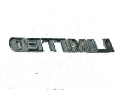 Toyota 75443-0R070 Nameplate, Rear