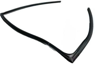 Toyota 68142-33130 Run, Rear Door Glass, Passenger Side