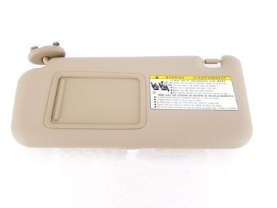 Toyota 74320-42502-E1 Sunvisor, Sand, Driver Side