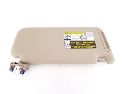 Toyota 74320-42502-E1 Sunvisor, Sand, Driver Side