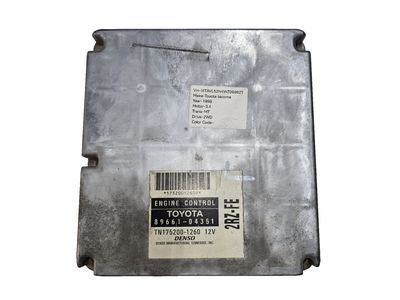89661-04351 Toyota Computer, Engine Control Product Photo 2 of 4